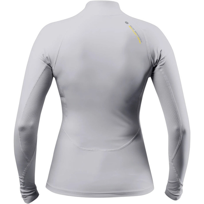 2024 Zhik Womens Eco Long Sleeve Spandex Top DTP-0063-W - Platinum